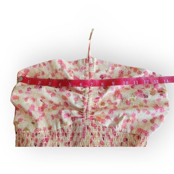 Romantic Floral Tiered Cotton Maxi Dress by Nordstrom size S - Picture 8 of 11